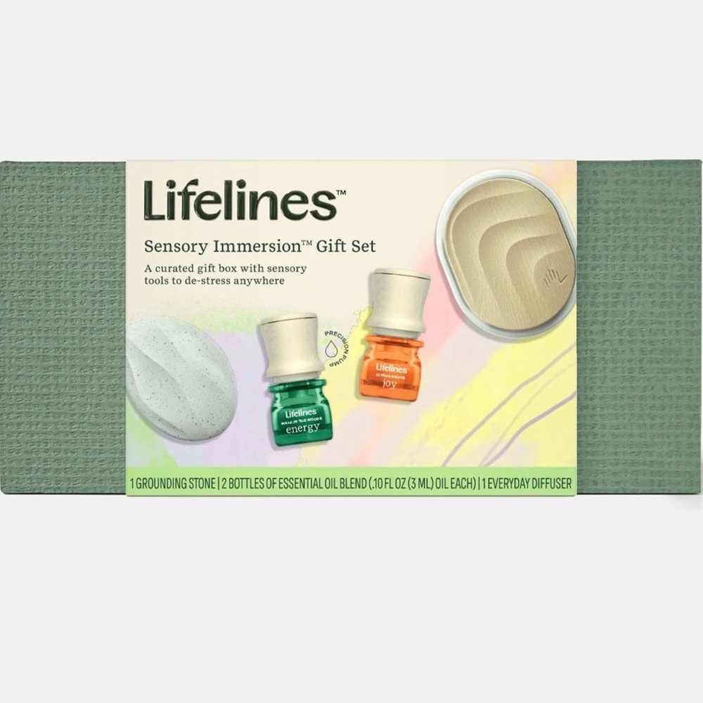 Lifelines Sensory Immersion Gift Set - Green and Orange